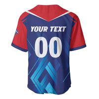 Custom Capitals Delhi 2025 Cricket Baseball Jersey Fight Till The End