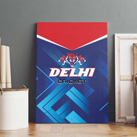 Capitals Delhi 2025 Cricket Canvas Wall Art Fight Till The End