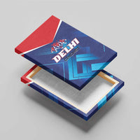 Capitals Delhi 2025 Cricket Canvas Wall Art Fight Till The End