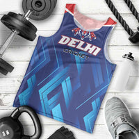 Custom Capitals Delhi 2025 Cricket Men Tank Top Fight Till The End