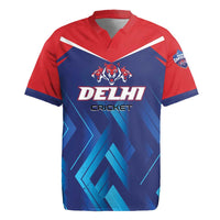 Custom Capitals Delhi 2025 Cricket Rugby Jersey Fight Till The End
