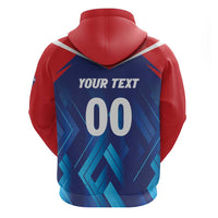 Custom Capitals Delhi 2025 Cricket Zip Hoodie Fight Till The End