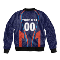 Custom Lucknow 2025 Cricket Super Giants Bomber Jacket Hum Aa Rahe Hai