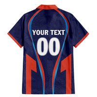 Custom Lucknow 2025 Cricket Super Giants Family Matching Mermaid Dress and Hawaiian Shirt Hum Aa Rahe Hai