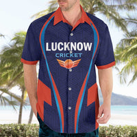 Custom Lucknow 2025 Cricket Super Giants Hawaiian Shirt Hum Aa Rahe Hai