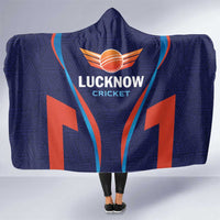 Lucknow 2025 Cricket Super Giants Hooded Blanket Hum Aa Rahe Hai