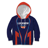 Custom Lucknow 2025 Cricket Super Giants Kid Hoodie Hum Aa Rahe Hai