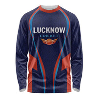 Custom Lucknow 2025 Cricket Super Giants Long Sleeve Shirt Hum Aa Rahe Hai
