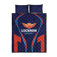 Lucknow 2025 Cricket Super Giants Quilt Bed Set Hum Aa Rahe Hai