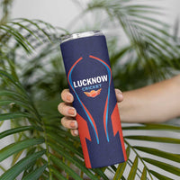 Custom Lucknow 2025 Cricket Super Giants Skinny Tumbler Hum Aa Rahe Hai