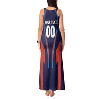 Custom Lucknow 2025 Cricket Super Giants Tank Maxi Dress Hum Aa Rahe Hai