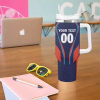 Custom Lucknow 2025 Cricket Super Giants Tumbler With Handle Hum Aa Rahe Hai