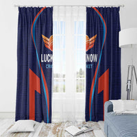 Lucknow 2025 Cricket Super Giants Window Curtain Hum Aa Rahe Hai