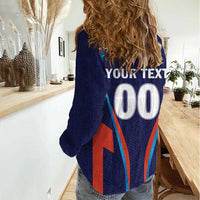 Custom Lucknow 2025 Cricket Super Giants Women Casual Shirt Hum Aa Rahe Hai