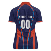 Custom Lucknow 2025 Cricket Super Giants Women Polo Shirt Hum Aa Rahe Hai