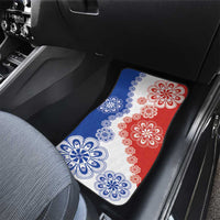 Paraguay Nanduti Traditional Lace Stylized Car Mats