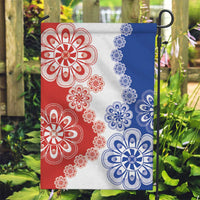 Paraguay Nanduti Traditional Lace Stylized Garden Flag