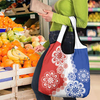 Paraguay Nanduti Traditional Lace Stylized Grocery Bag