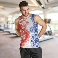 Paraguay Nanduti Traditional Lace Stylized Men Tank Top