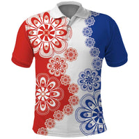 Paraguay Nanduti Traditional Lace Stylized Polo Shirt