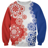 Paraguay Nanduti Traditional Lace Stylized Sweatshirt