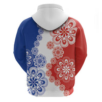 Paraguay Nanduti Traditional Lace Stylized Zip Hoodie