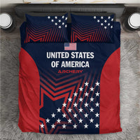 Personalized USA 2025 Archery Bedding Set Aim Shoot Win