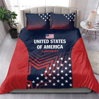 Personalized USA 2025 Archery Bedding Set Aim Shoot Win
