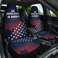 Personalized USA 2025 Archery Car Seat Cover Aim Shoot Win