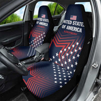 Personalized USA 2025 Archery Car Seat Cover Aim Shoot Win
