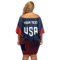 Personalized USA 2025 Archery Family Matching Off Shoulder Short Dress and Hawaiian Shirt Aim Shoot Win