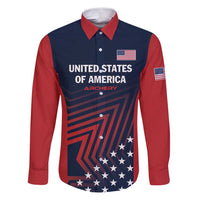 Personalized USA 2025 Archery Family Matching Puletasi and Hawaiian Shirt Aim Shoot Win