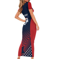 Personalized USA 2025 Archery Family Matching Short Sleeve Bodycon Dress and Hawaiian Shirt Aim Shoot Win