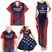 Personalized USA 2025 Archery Family Matching Tank Maxi Dress and Hawaiian Shirt Aim Shoot Win