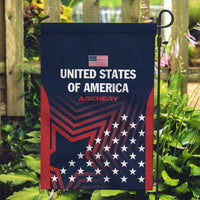 Personalized USA 2025 Archery Garden Flag Aim Shoot Win