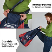 Personalized USA 2025 Archery Grocery Bag Aim Shoot Win