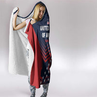 Personalized USA 2025 Archery Hooded Blanket Aim Shoot Win