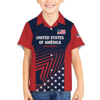 Personalized USA 2025 Archery Kid Hawaiian Shirt Aim Shoot Win
