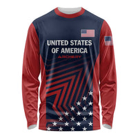 Personalized USA 2025 Archery Long Sleeve Shirt Aim Shoot Win