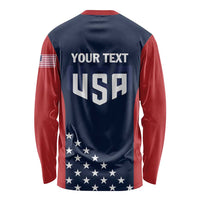 Personalized USA 2025 Archery Long Sleeve Shirt Aim Shoot Win
