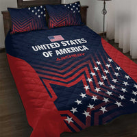 Personalized USA 2025 Archery Quilt Bed Set Aim Shoot Win