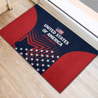 Personalized USA 2025 Archery Rubber Doormat Aim Shoot Win