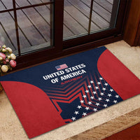Personalized USA 2025 Archery Rubber Doormat Aim Shoot Win