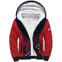 Personalized USA 2025 Archery Sherpa Hoodie Aim Shoot Win