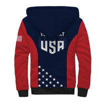 Personalized USA 2025 Archery Sherpa Hoodie Aim Shoot Win