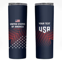 Personalized USA 2025 Archery Skinny Tumbler Aim Shoot Win
