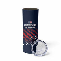 Personalized USA 2025 Archery Skinny Tumbler Aim Shoot Win