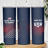 Personalized USA 2025 Archery Skinny Tumbler Aim Shoot Win