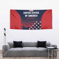 Personalized USA 2025 Archery Tapestry Aim Shoot Win