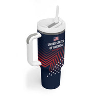 Personalized USA 2025 Archery Tumbler With Handle Aim Shoot Win